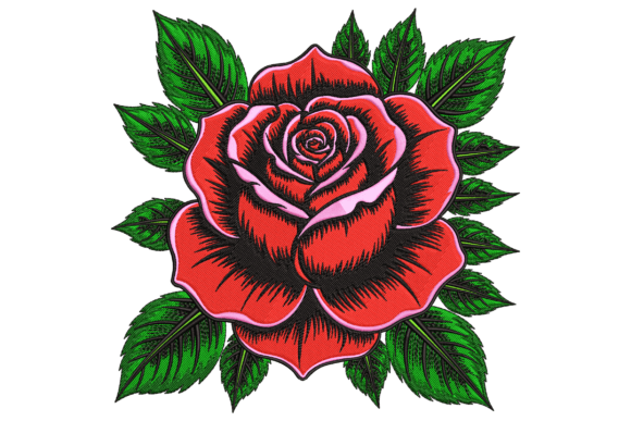 Bold Rose Flower: A Charming Addition to Your Craft Fair