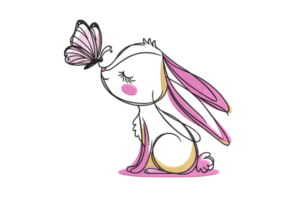 Cute Bunny: A Playful Addition for Your Brand