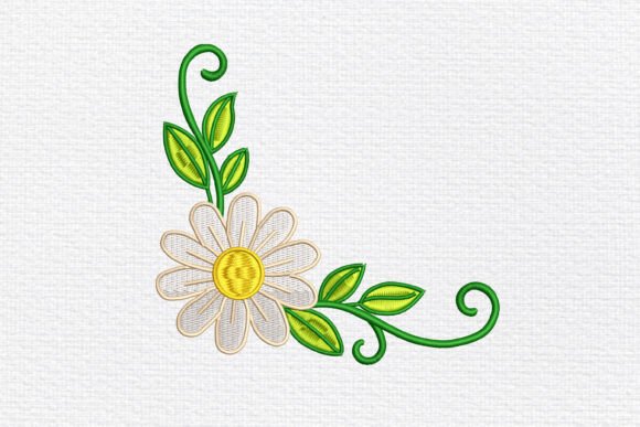 Review: Daisy Corner Embroidery Design